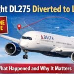 delta flight dl275 diverted lax emergency diversion of delta airbus a350 landing at los angeles international airport after mid-flight issue