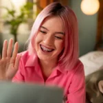 pink video chat