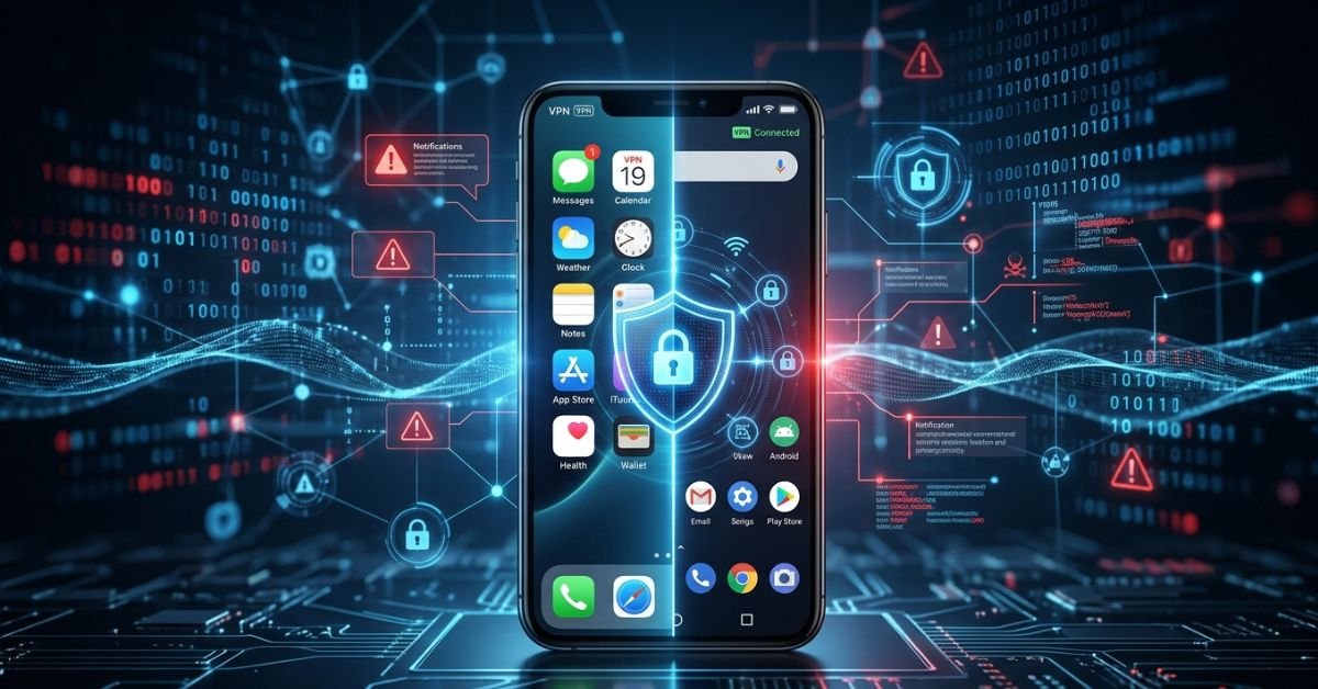 iPhone & Android VPN Usage