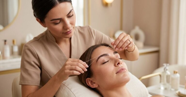 Eyebrow Threading